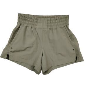 Old Navy Stretchtech Dry Quick Track Shorts Size XS Green Elastic Waistband